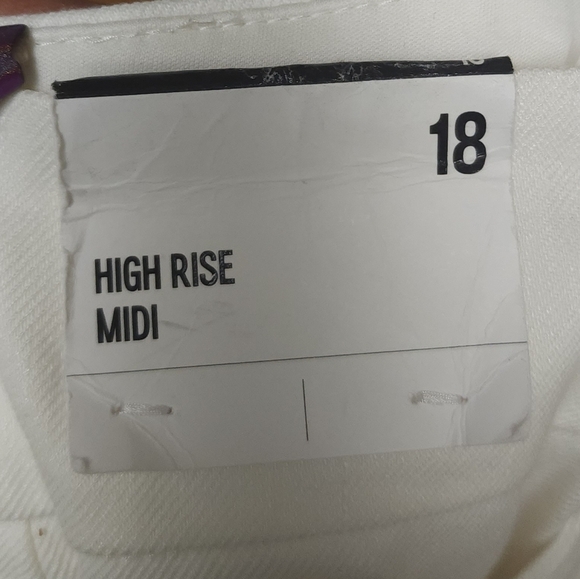 Midi high rise shorts - Picture 4 of 9
